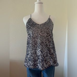 Express Sequin Tank